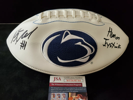Penn State Kj Hamler Autographed Signed Inscribed Logo Football Jsa  Coa