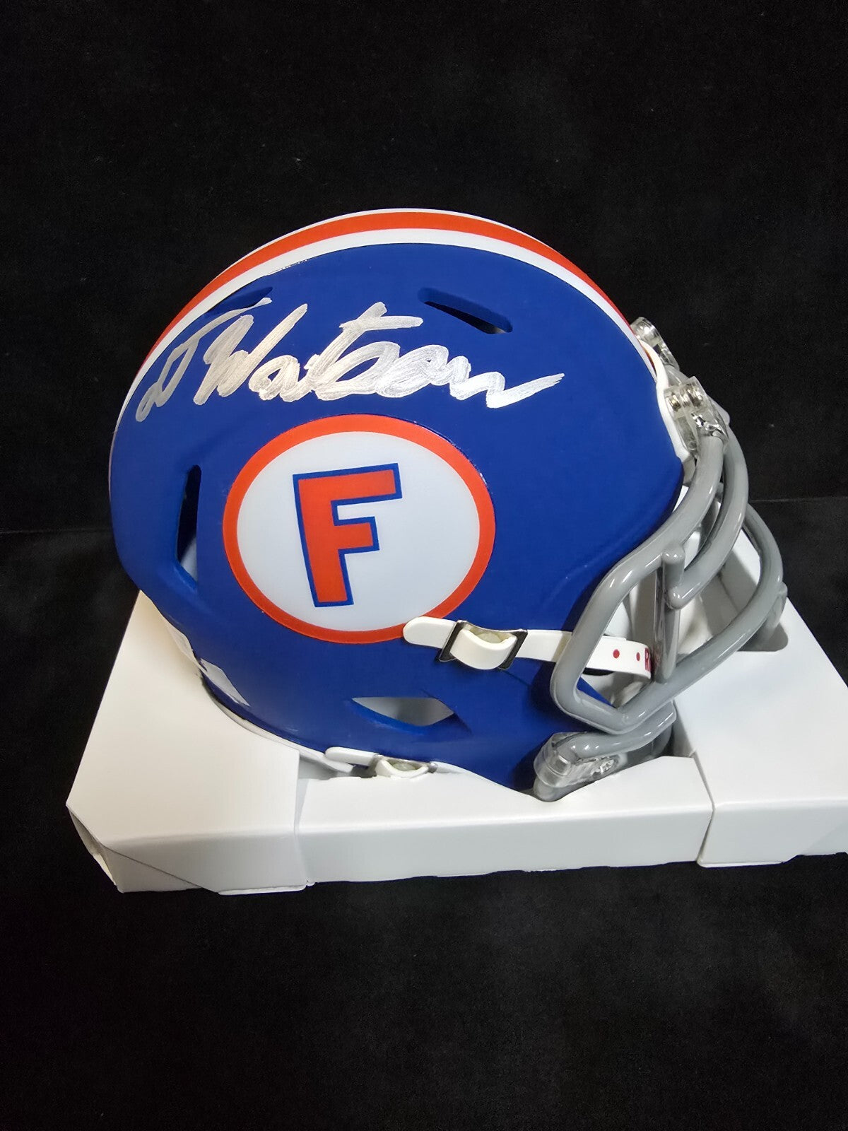 Florida Gators Desmond Watson Autographed Mini Helmet Beckett Holo