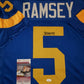 Los Angeles Rams Jalen Ramsey Autographed Signed Jersey Jsa Coa