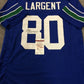Seattle Seahawks Steve Largent Autographed Signed Jersey Jsa Coa