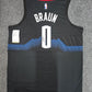 Denver Nuggets Christian Braun Autographed Signed Jersey Beckett Holo