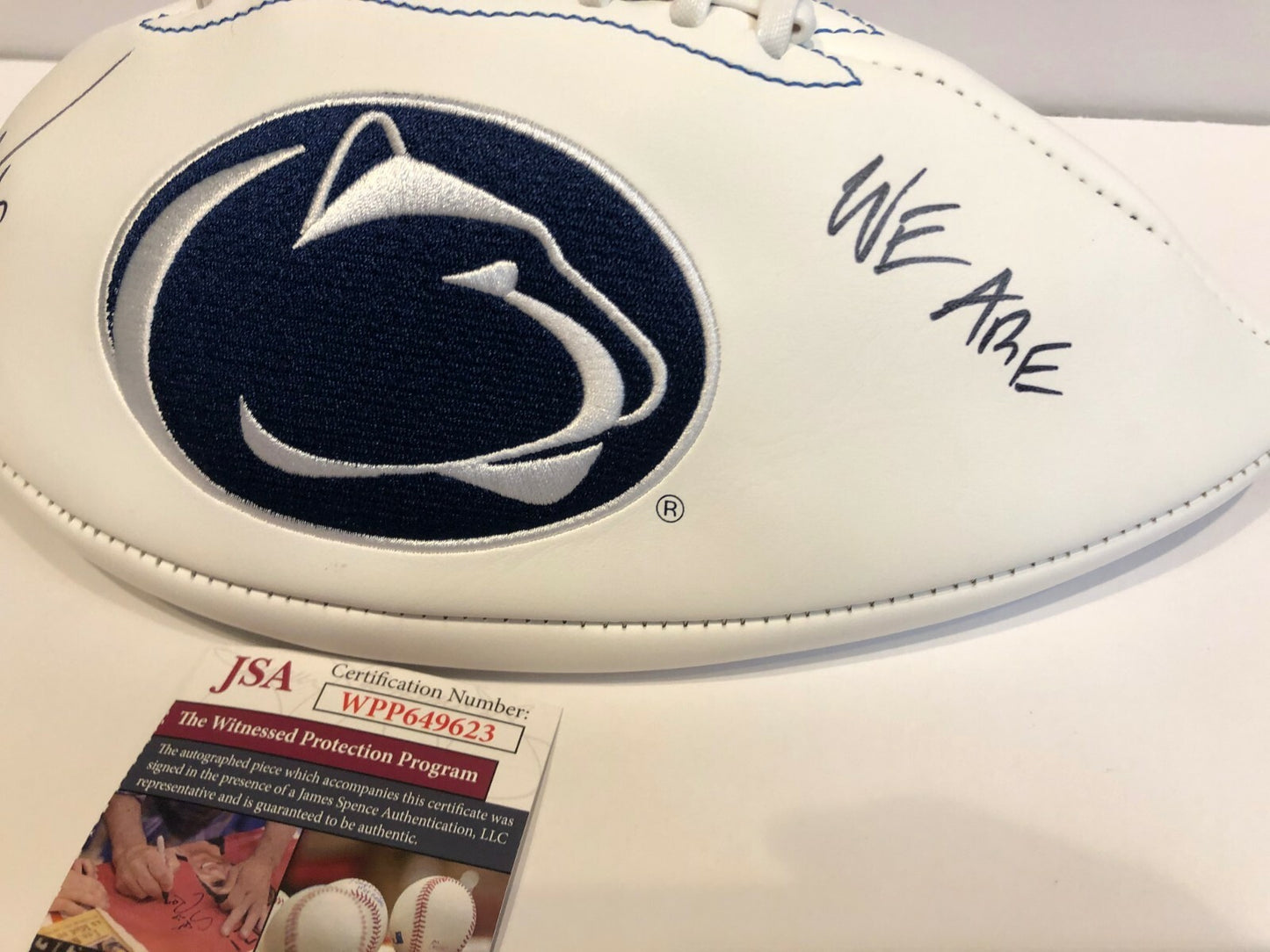 Daesean Hamilton Autographed Signed Inscribed Penn State Logo Football Jsa  Coa