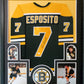 MVP Authentics Framed Boston Bruins Phil Esposito Autographed Signed Jersey Jsa Coa 540 sports jersey framing , jersey framing