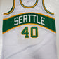 Seattle Supersonics Shawn Kemp Autographed Signed Jersey Jsa Coa
