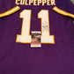 Daunte Culpepper Autographed Signed Minnesota Vikings Jersey Jsa Coa