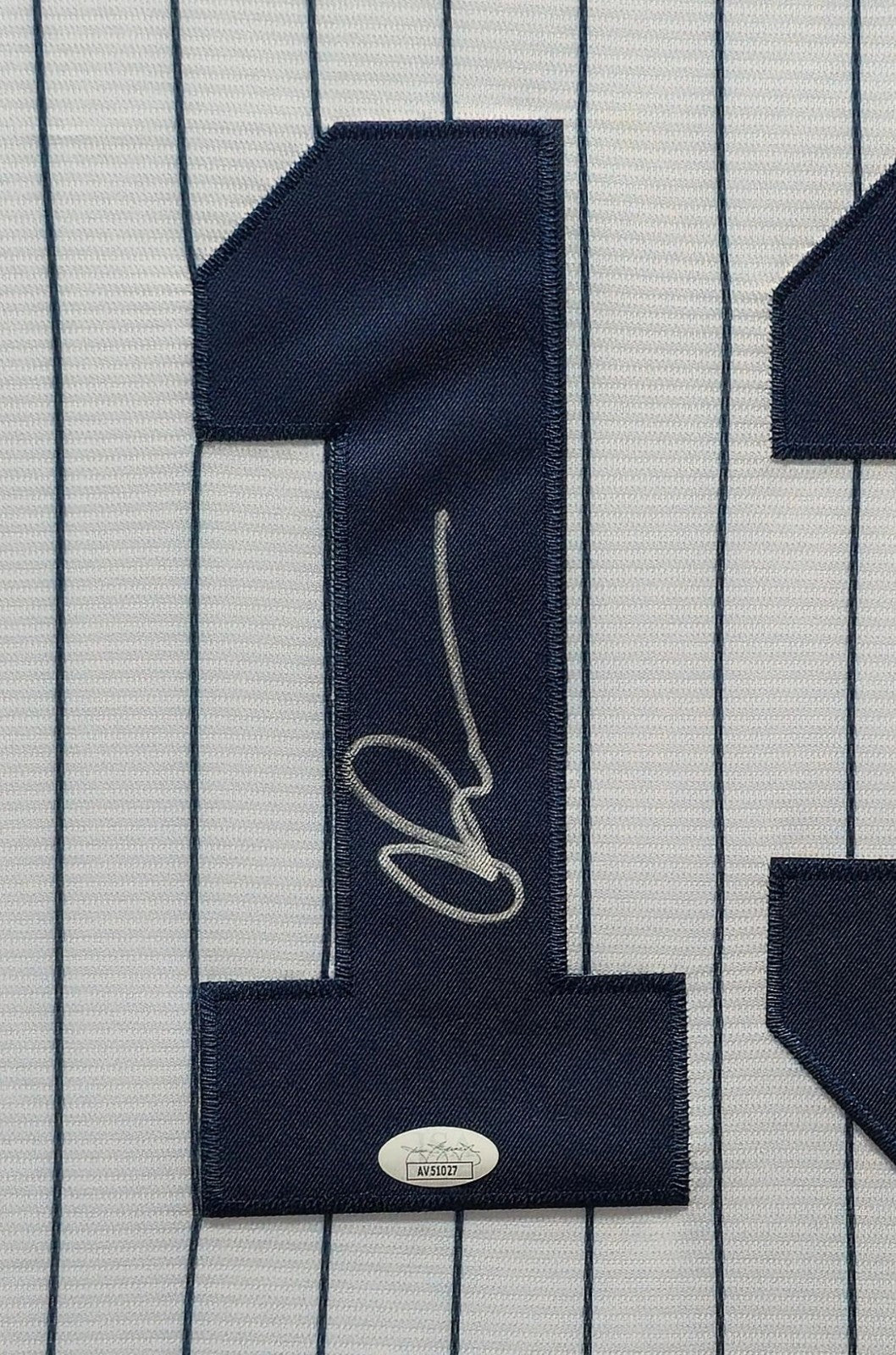 Framed Suede Alex Rodriguez Autographed Signed New York Yankees Jersey Jsa Coa