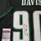 Philadelphia Eagles Jordan Davis Autographed Signed Jersey Jsa Coa