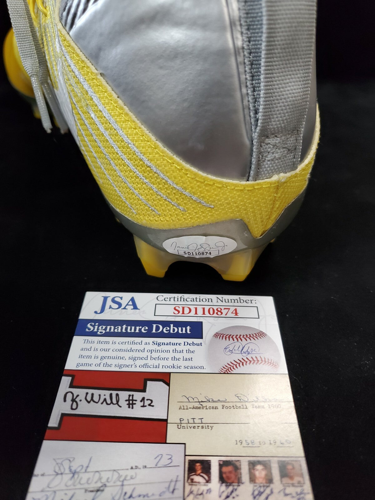 Green Bay Packers Amari Rodgers Autographed Signed Cleat Jsa Coa