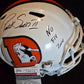 Denver Broncos Pat Surtain Ii Signed Insc Retro Replica Full Size Helmet Jsa