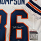 Denver Broncos Billy Thompson Autographed Signed Jersey Jsa Coa