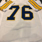 Pitt Panthers Johnny Majors & Tony Dorsett Signed National Champs Jersey Jsa Coa