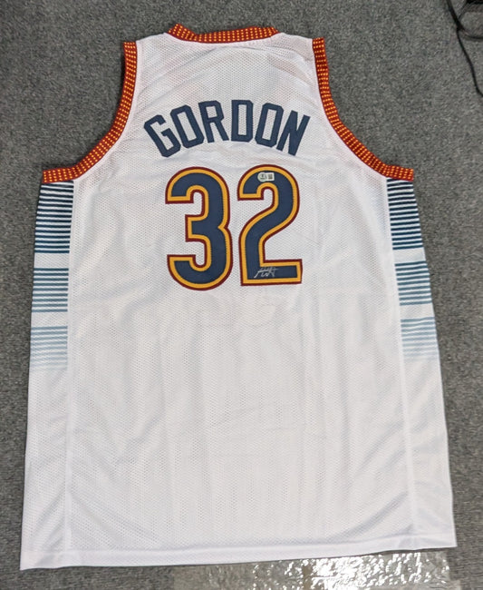 Denver Nuggets Aaron Gordon Autographed Signed Jersey Beckett Holo
