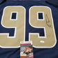 Los Angeles Rams Aaron Donald Autographed Signed Jersey Jsa Coa