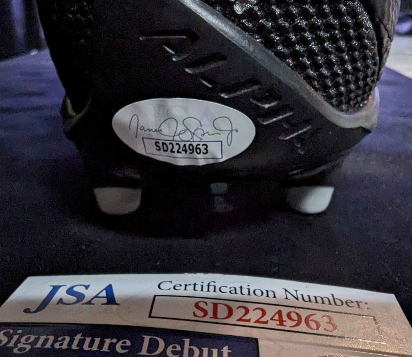 New Orleans Saints Bryan Bresee Autographed Signed Cleat Jsa Coa