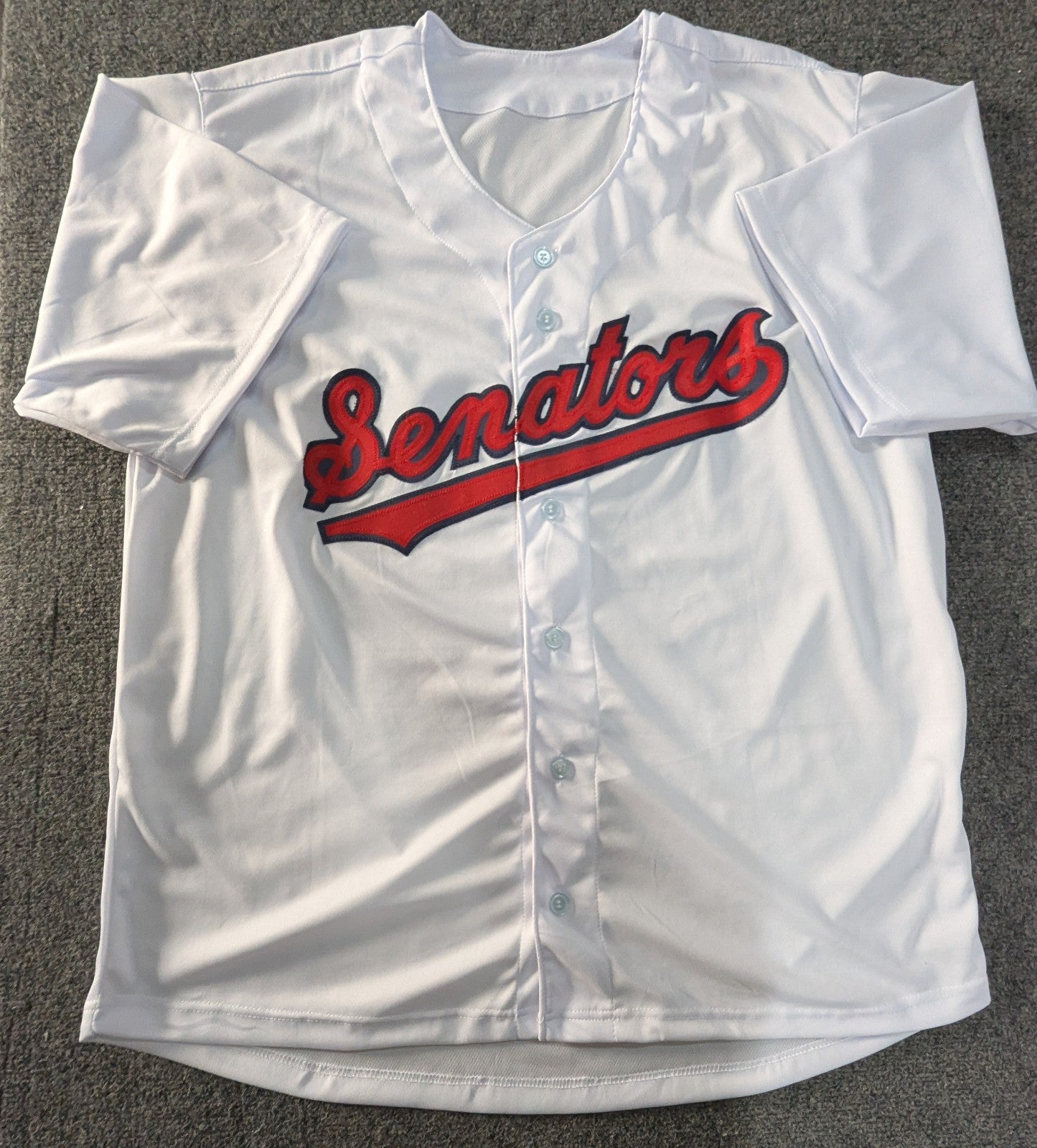 Washington Senators Frank Howard Autographed Inscribed Custom Jersey Jsa Coa