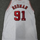 Chicago Bulls Dennis Rodman Autographed Signed Jersey Jsa Holo