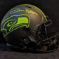Seattle Seahawks Devon Witherspoon Full Signature Full Sz Eclipse Rep Helmet Bas