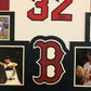 Framed Boston Red Sox Derek Lowe Autographed Signed Jersey Beckett Coa