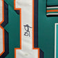 Framed Miami Dolphins Oj Mcduffie Autographed Signed Jersey Jsa Coa