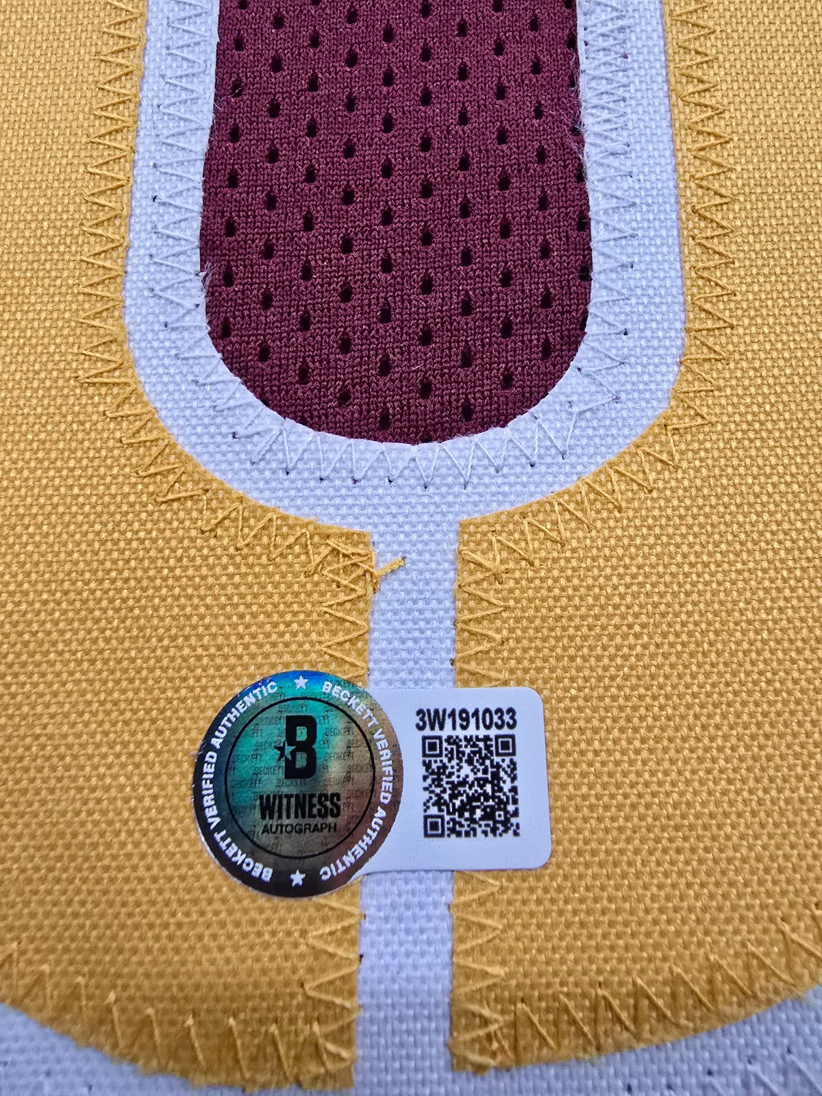 Washington Commanders Jaylin Lane Signed Autographed Football Jersey Bas Holo