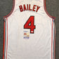 Rutgers Scarlet Knights Airious "Ace" Bailey Autographed Signed Jersey Jsa Coa