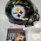 Pittsburgh Steelers Cam Sutton Autographed Signed Speed Mini Helmet Jsa Coa