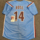 Philadelphia Phillies Pete Rose Autographed Signed Custom Jersey Jsa Coa