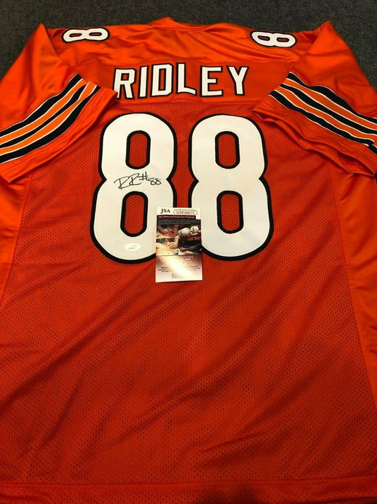Chicago Bears Riley Ridley Autographed Signed Jersey Jsa Coa