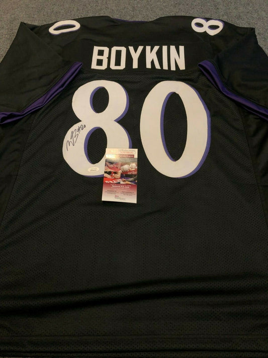 Baltimore Ravens Miles Boykin Autographed Signed Jersey Jsa  Coa