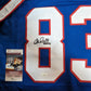 Buffalo Bills Andre Reed Autographed Signed Inscribed Jersey Jsa Coa