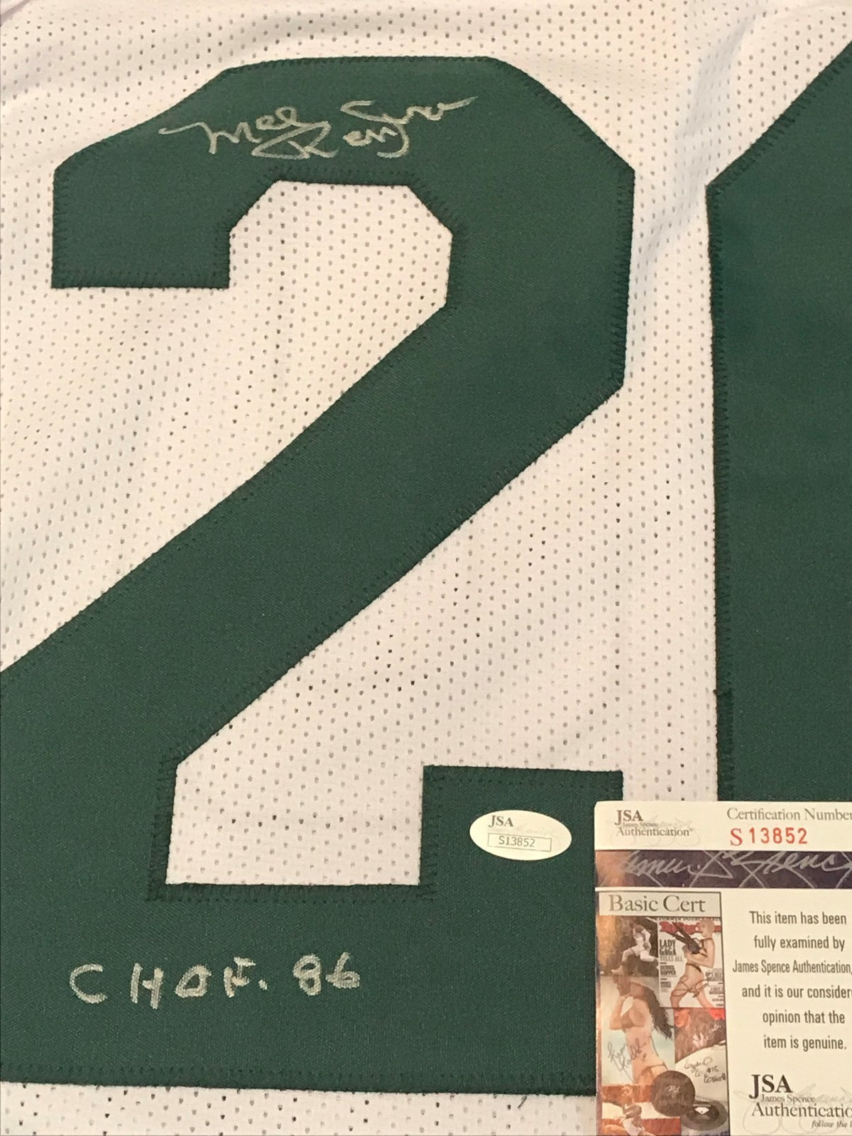 Mel Renfro Autographed Signed Inscribed Oregon Ducks Jersey Jsa  Coa