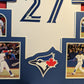 Framed Toronto Blue Jays Vladamir Guerrero Jr Autographed Signed Jersey Jsa Coa