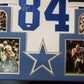 Framed Dallas Cowboys Jay Novacek Autographed Signed Jersey Jsa Coa