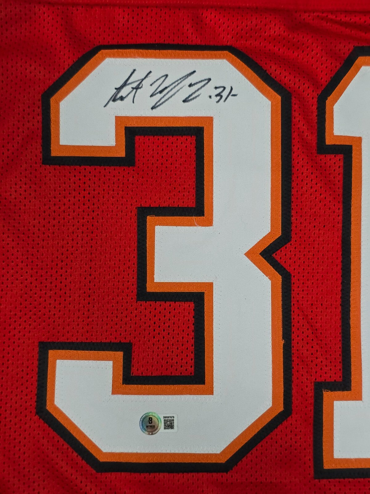 Tampa Bay Buccaneers Antoine Winfield Jr Autographed Signed Jersey Beckett Holo