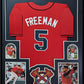 Framed Atlanta Braves Freddie Freeman Autographed Signed Jersey Lojo Sports Holo