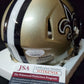 New Orleans Saints Marques Colston Signed Speed Mini Helmet Jsa Coa