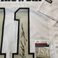 MVP Authentics Oakland Raiders Sebastian Janikowski Autographed Signed Jersey Jsa Coa 90 sports jersey framing , jersey framing