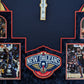 Framed In Suede New Orleans Pelicans Zion Williamson Signed Jersey Fanatics Holo