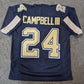 Phil Campbell Iii Unsigned Pitt Panthers Style Custom Jersey
