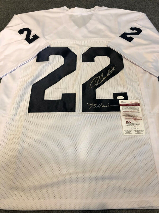 Penn State John Cappelletti Autographed Signed Inscribed Jersey Jsa  Coa