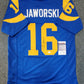 Los Angeles Rams Ron Jaworski Autographed Signed Jersey Jsa Coa