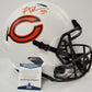Brian Urlacher Signed Bears Full Size Lunar Replica Helmet Beckett Coa