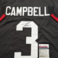 Georgia Bulldogs Tyson Campbell Autographed Signed Jersey Jsa Coa