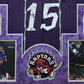 Framed In Suede Toronto Raptors Vince Carter Autographed Signed Jersey Fanatics