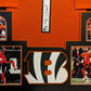 Framed Cincinnati Bengals Jamarr Chase Autographed Jersey Beckett Holo