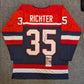 Mike Richter Autographed Signed Usa Hockey Jersey Jsa Coa