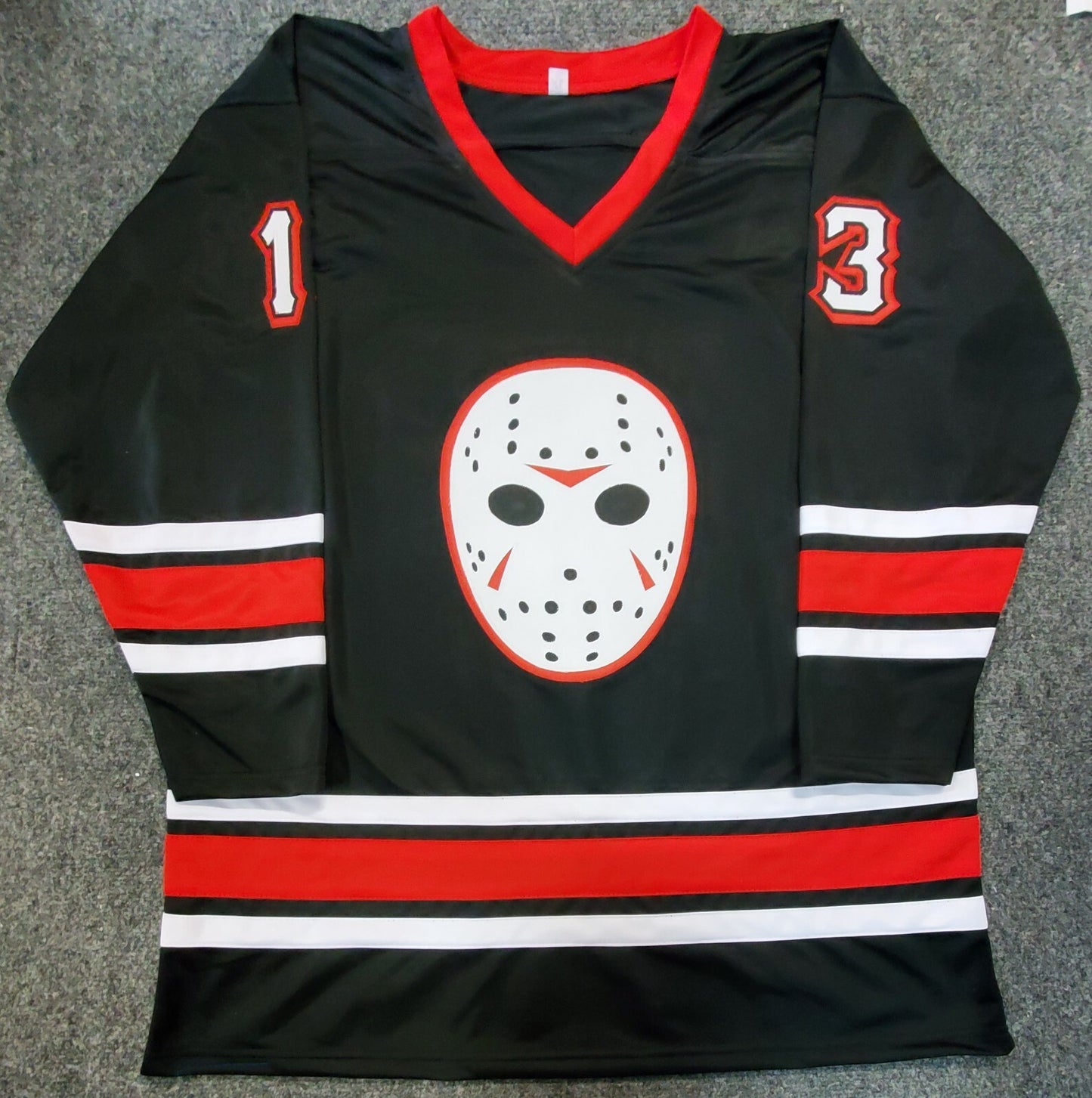 Ari Lehman Signed Inscribed Jason Voorhees Friday The 13Th Jerseyjsa Coa