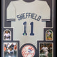 Framed N.Y. Yankees Gary Sheffield Autographed Signed Jersey Beckett Holo