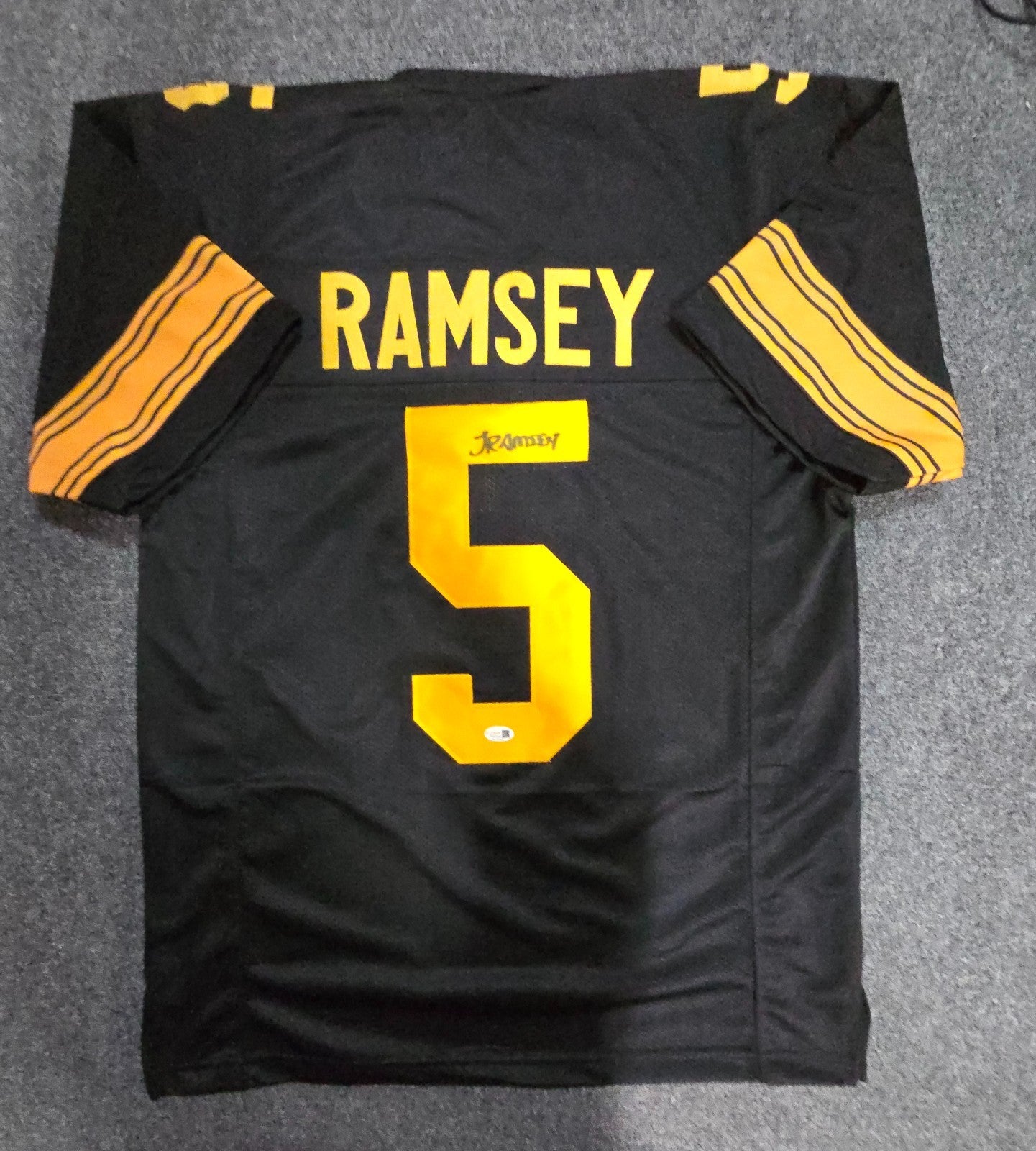 Pittsburgh Steelers Jalen Ramsey Autographed Signed Jersey Jsa Coa