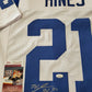 Indianapolis Colts Nyheim Hines Autographed Signed Jersey Jsa Coa